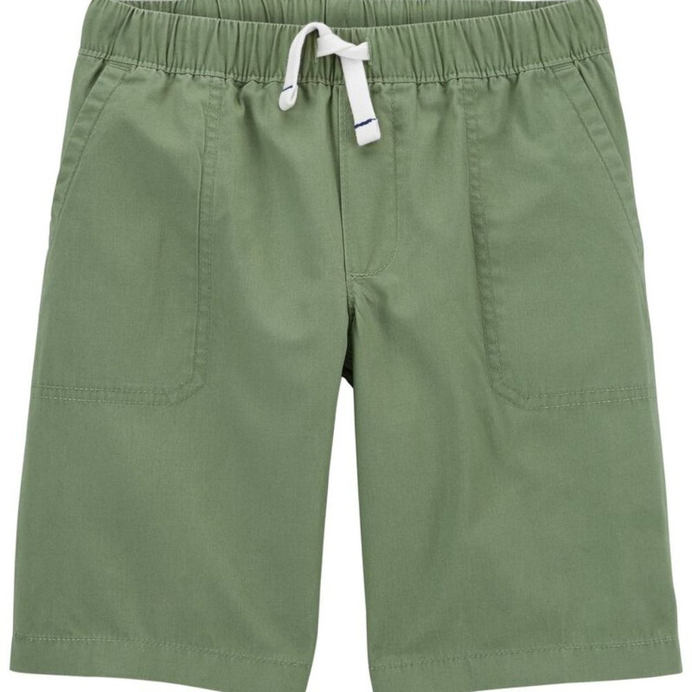 NWT Easy Pull-On Poplin Shorts